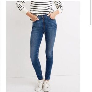 Madewell 10" High-Rise Roadtripper Jean in Ridgefield Zip Front Size 26 Petite